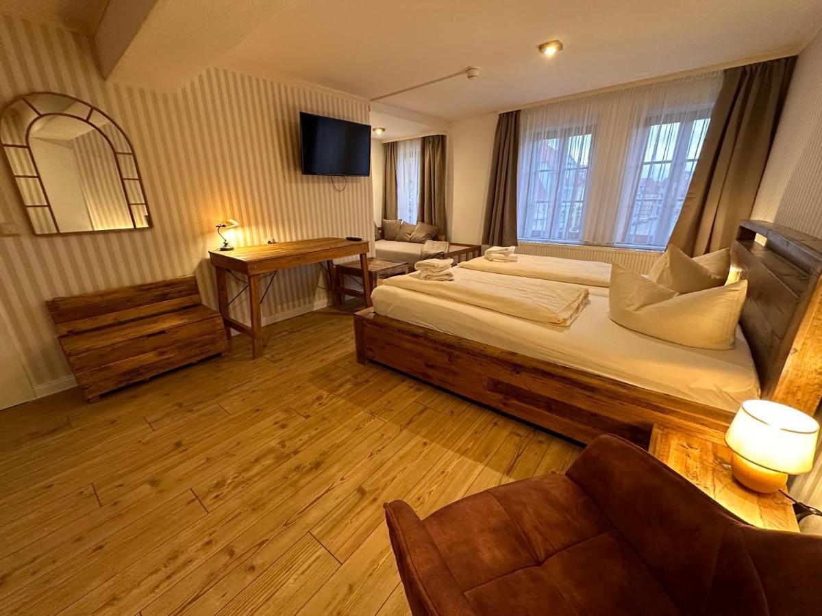 Hotel Zur Goldenen Sonne Quedlinburg Kültér fotó