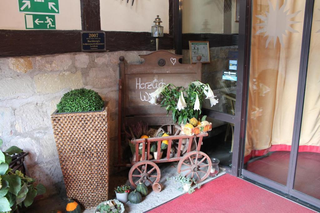 Hotel Zur Goldenen Sonne Quedlinburg Kültér fotó